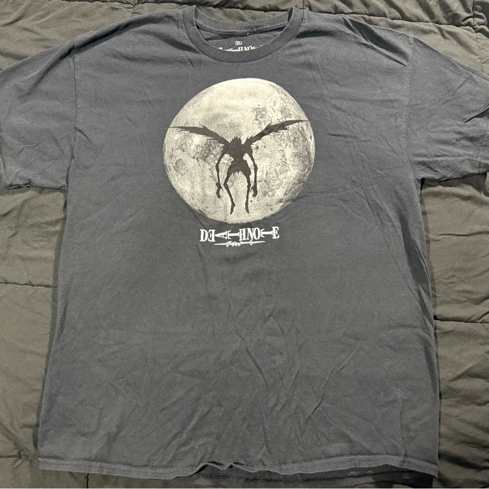 Death Note Graphic Men's Shirt - Black